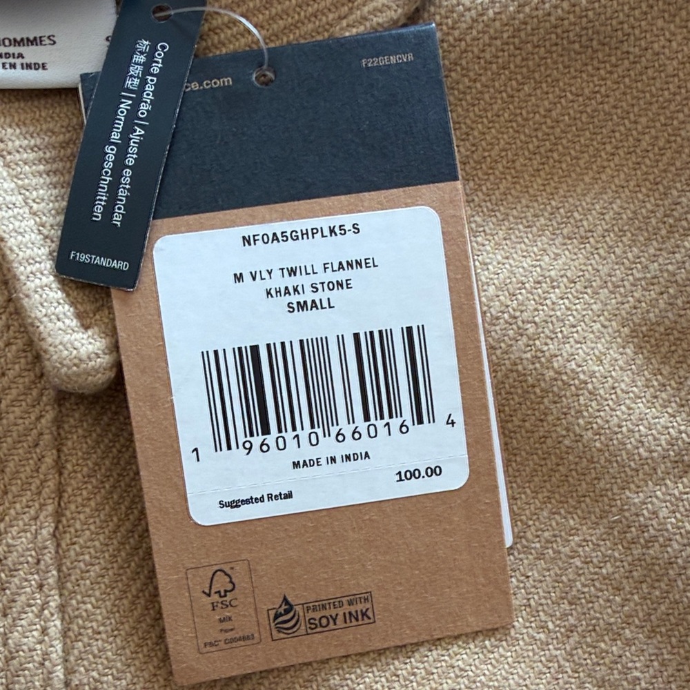 The North Face Tan Button-Up Shirt - Picture 2 of 6